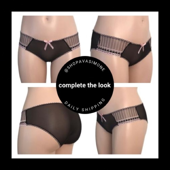 Freya Arabella Sheer Plunge Bra Black Full Bust Support 34DD - Picture 14 of 16